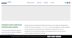 Desktop Screenshot of edsn.nl